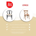 2 sillas de comedor Bone negras