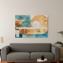 Cuadro decorativo 80x120 CDT-abstracto azul