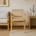 2 Sillas Jean en color natural