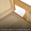 2 Sillas Jean en color natural