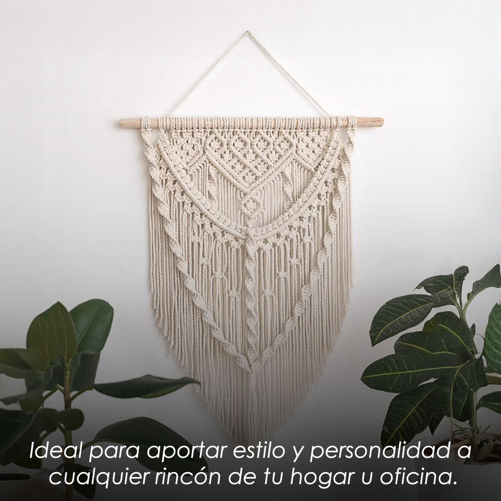 Tapiz colgante Boho 50 cm