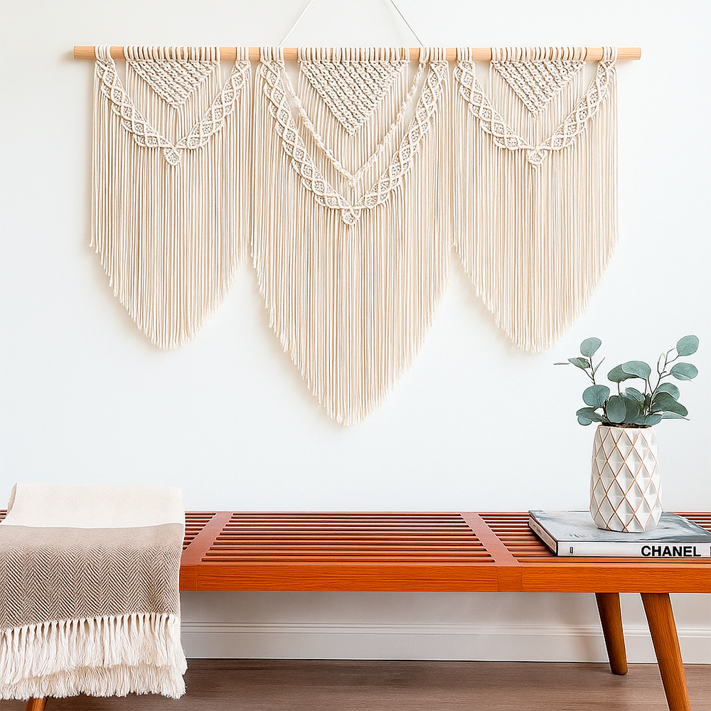 Tapiz colgante Boho 109 cm Modelo A