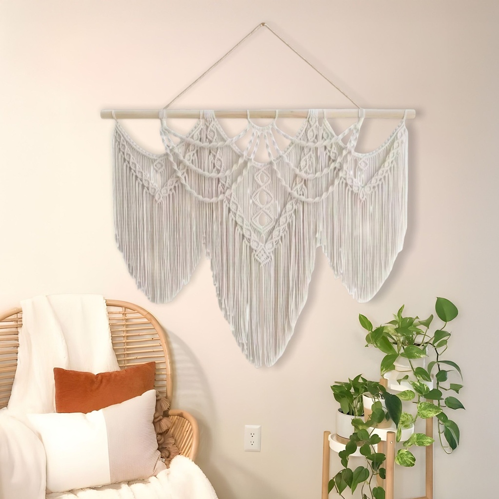 Tapiz colgante Boho 109 cm Modelo B