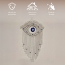 Tapiz colgante Boho Ojo azul