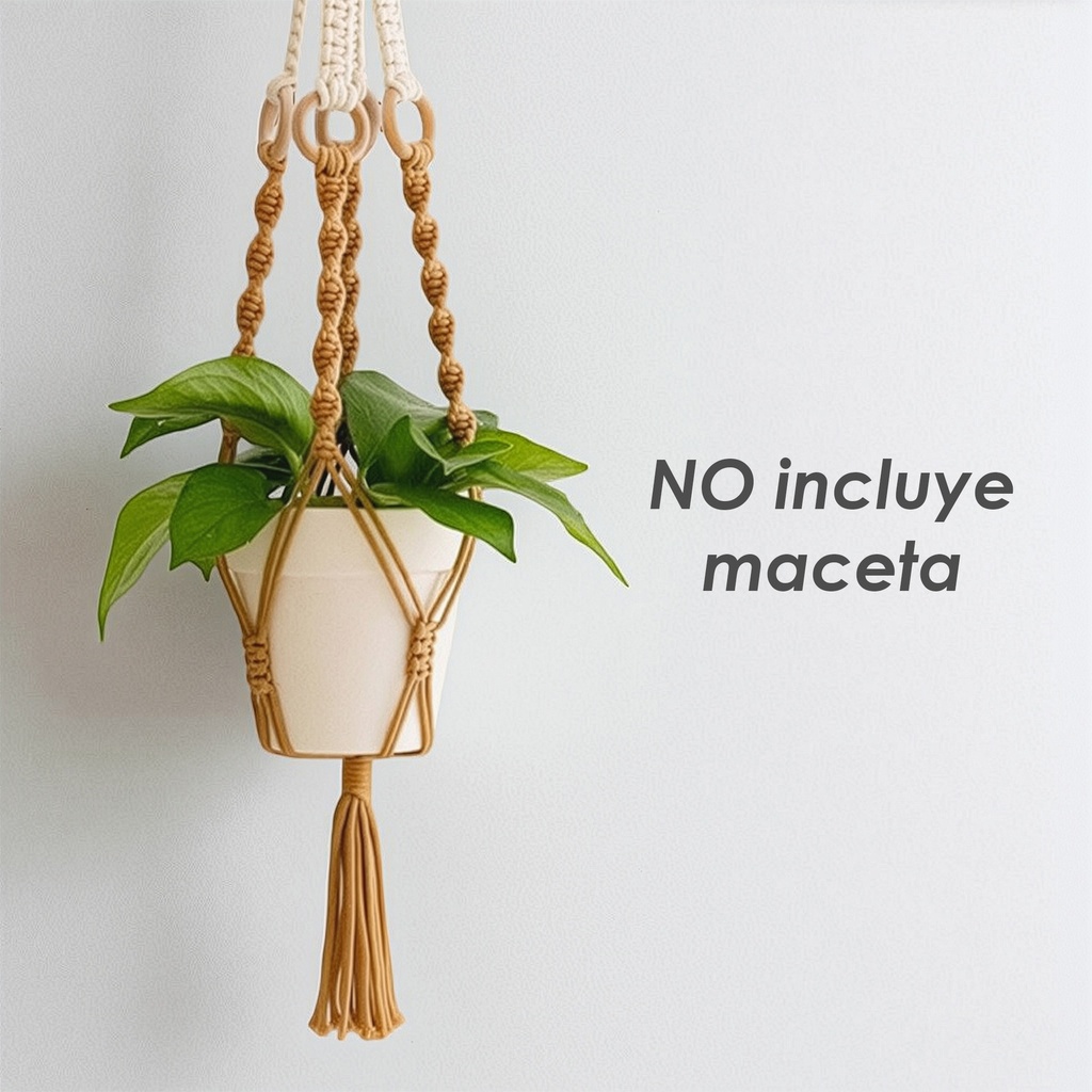 Hanger Boho para maceta