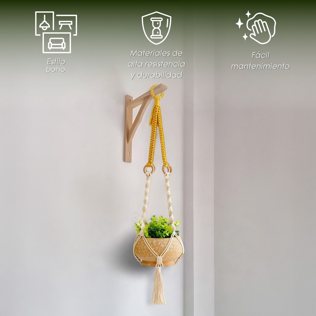 Hanger Boho para maceta