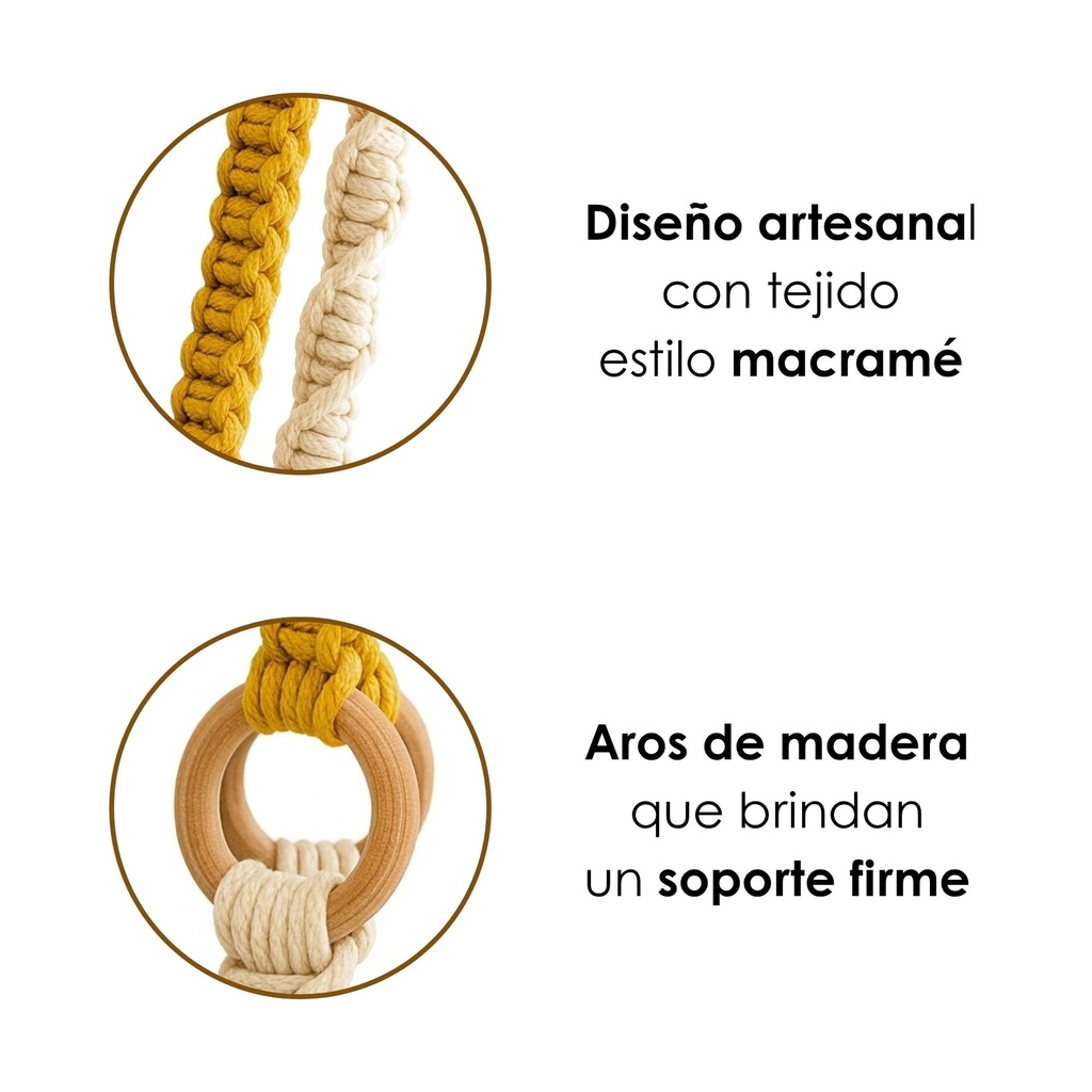 Hanger Boho para maceta