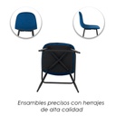 4 sillas altas Candina Azul para bar