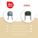 2 Sillas de Comedor Azul Rolet