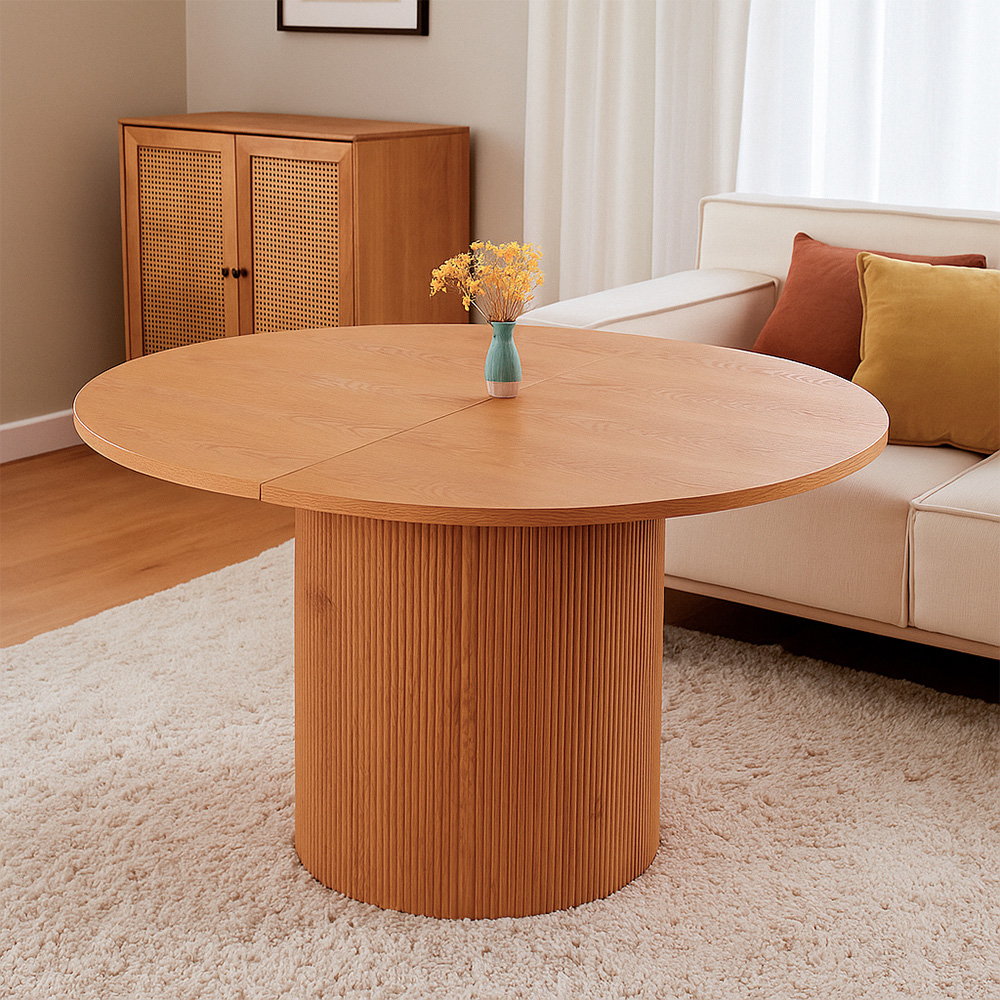 Mesa Para Comedor Expandible Moderna Café