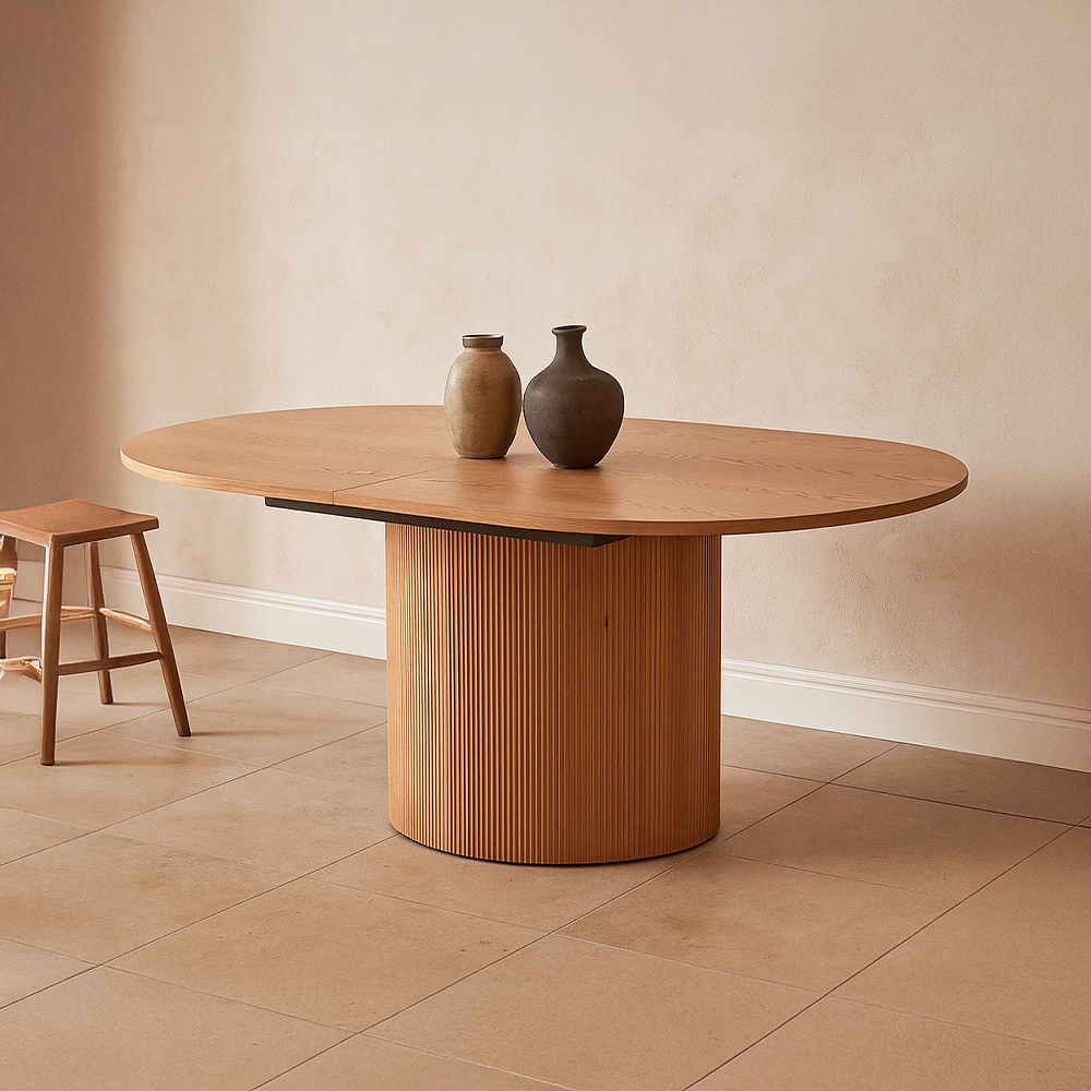 Mesa Para Comedor Expandible Moderna Café