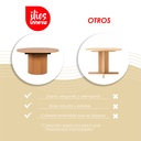 Mesa Para Comedor Expandible Moderna Café