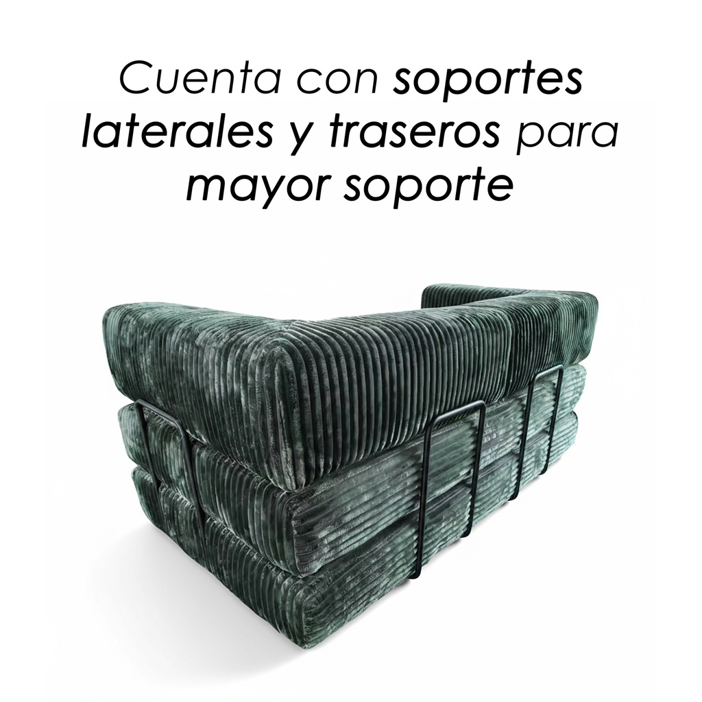 Sofá Cama Verde 2 plazas 