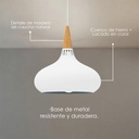 Lámpara colgante A blanco