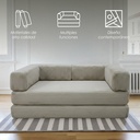 Sofá Cama Beige 2 plazas