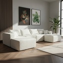 Sofá Génova Beige 4 plazas