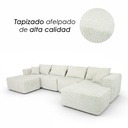 Sofá Génova Beige 4 plazas