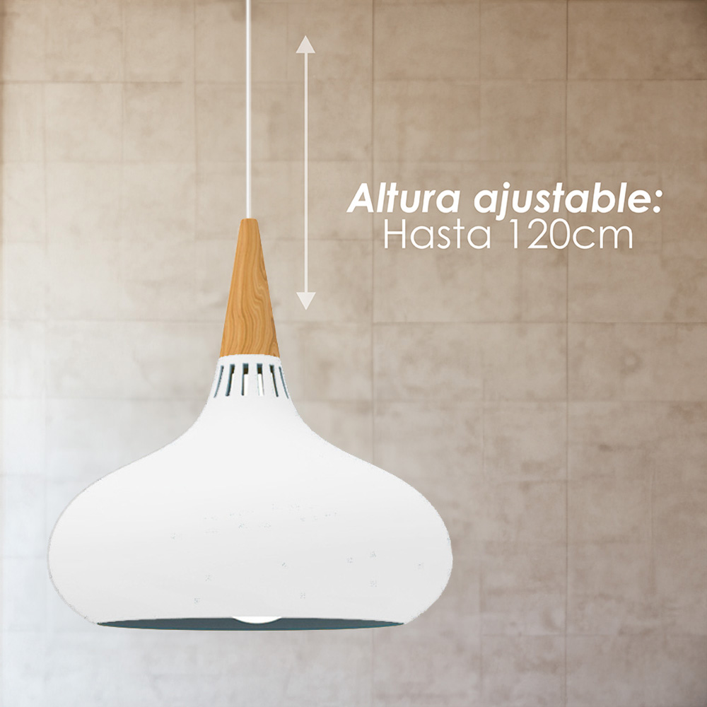Lámpara colgante A blanco