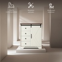 Mueble Organizador de 5 espacios de MDF café