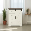 Mueble Organizador de 5 espacios de MDF café