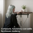 Mueble Organizador de 5 espacios de MDF café