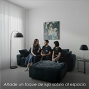 Sofá Bolonia Negro 2 plazas