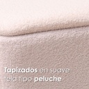 Juego de 2 taburetes con almacenamiento