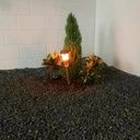 2 Lámparas solares 40 leds tipo antorcha tiki