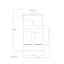 2 Prensas Francesas 1000 ML / 350 ML