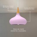Lámpara colgante A rosa