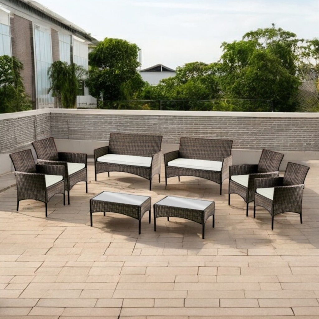 2 Salas de Jardín 4P Café