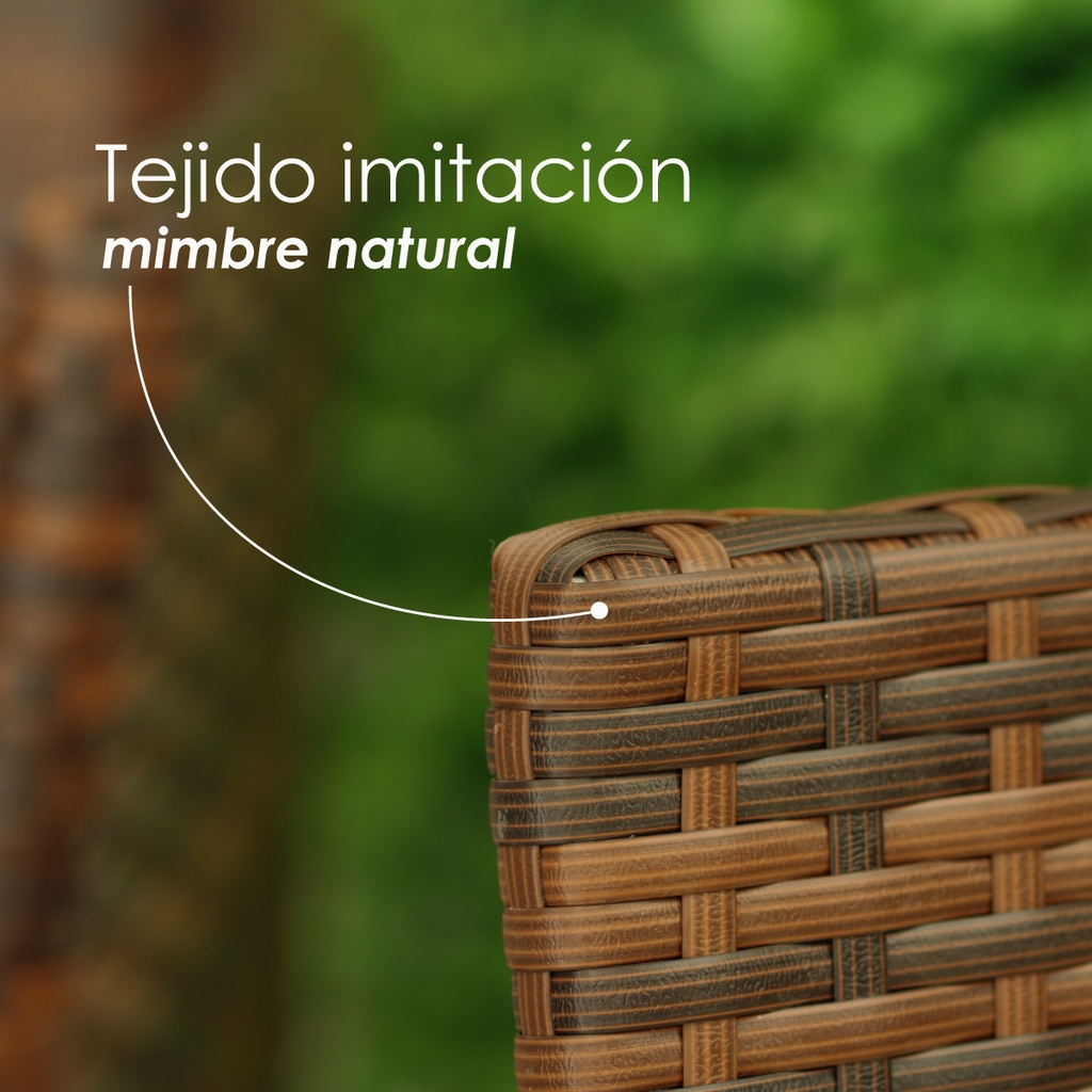 2 Salas de Jardín 4P Café