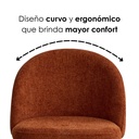 2 Sillas de Bar Lyon Gris