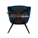 2 Sillas de comedor Tokio Azul