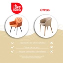 2 Sillas de comedor Valencia Naranja