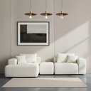 Sofá Palermo Beige 2 plazas