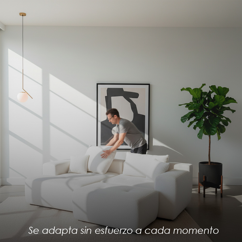 Sofá Palermo Beige 2 plazas