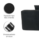 Sofá Palermo Negro 2 plazas 