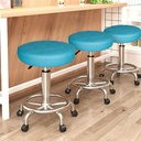 2 Taburetes de Celosia Azul Brillante