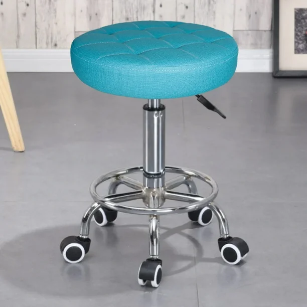 2 Taburetes de Celosia Azul Brillante