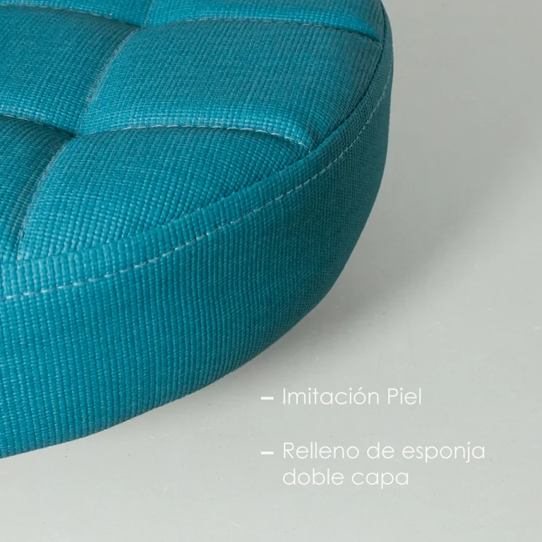 2 Taburetes de Celosia Azul Brillante