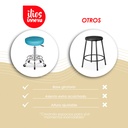 2 Taburetes de Celosia Azul Brillante