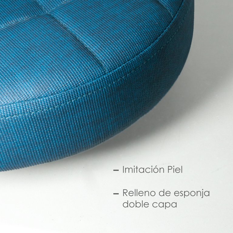 2 Taburetes de Celosia Azul Obscuro