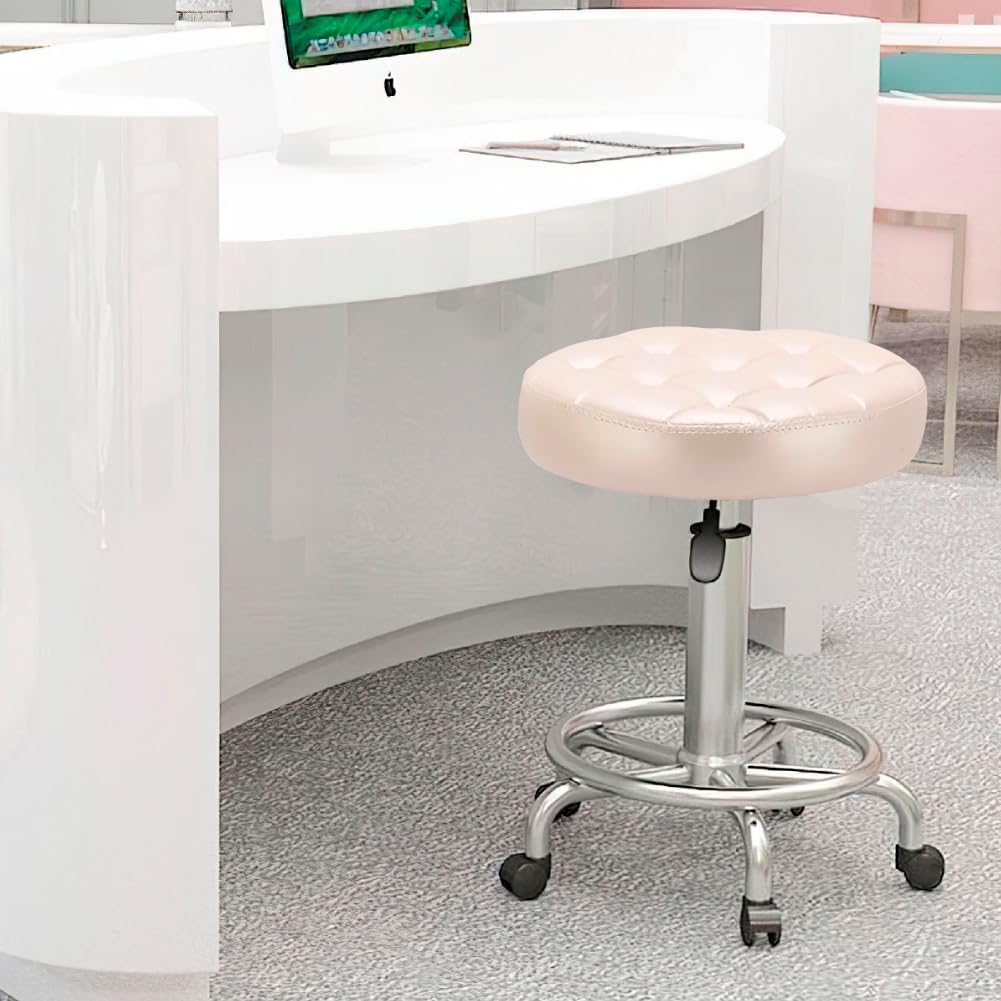 2 Taburetes de Celosia Beige