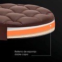 2 Taburetes de Celosia Cafe