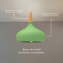 Lámpara colgante A verde