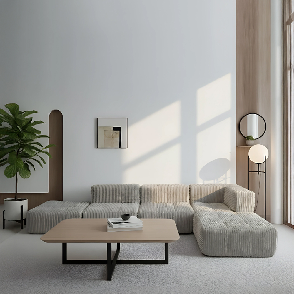 Sofá Milán Beige 5 plazas