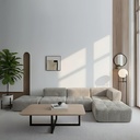 Sofá Milán Beige 5 plazas