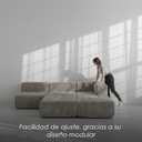 Sofá Milán Beige 5 plazas