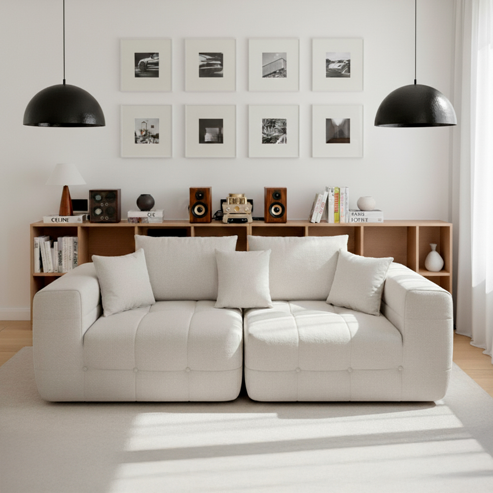 Sofá Livorno Beige 2 plazas